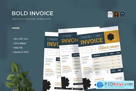 Bold - Invoice