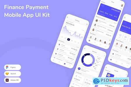 Finance Payment Mobile App UI Kit