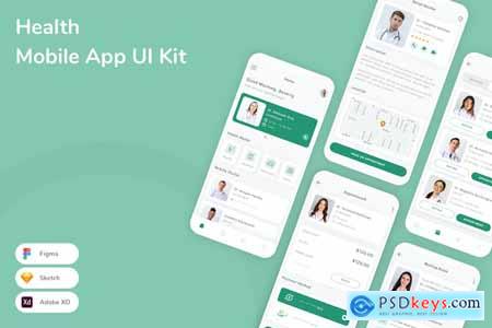 Health Mobile App UI Kit