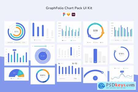 GraphFolio Chart Pack UI Kit