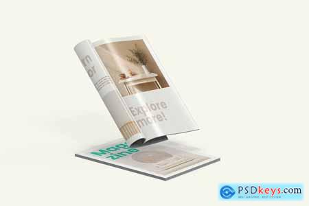 Magazine PSD Mockup SANTCC6