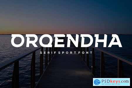 Orqendha -Sport Font