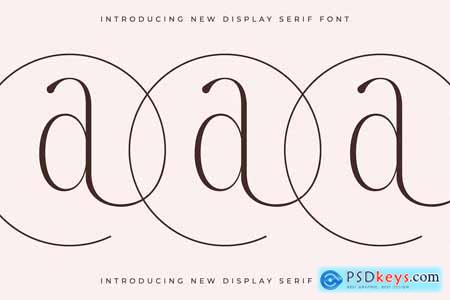 Qalderon New Display Serif