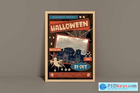 Halloween Party Flyer PJG9CFD