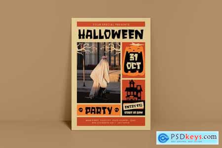 Halloween Party Flyer TYUFHFU
