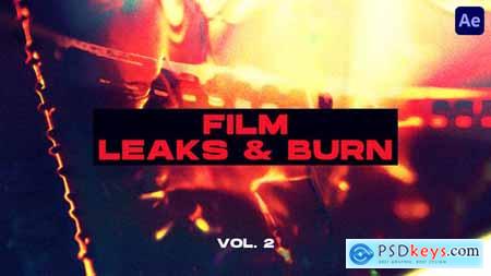 Film Leaks & Burn Transitions VOL. 2 After Effects 48017075