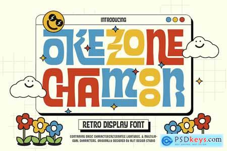 Okezone Chamoon Typeface