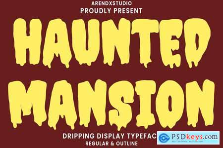 Haunted Mansion - Halloween Font