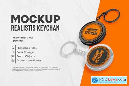 Keychain Mock Up