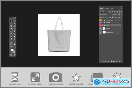 Shopper Bag Mockup