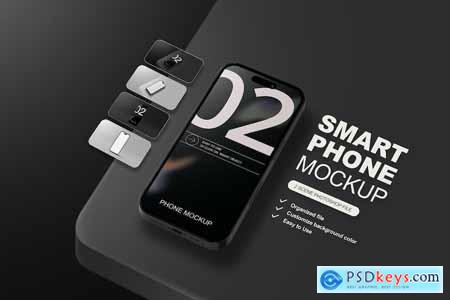 Smartphone 14 Pro Mockup
