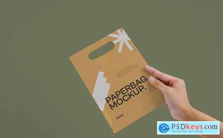 Realistic Paperbag Mockup Pack