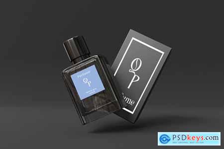 Perfume Spray Bottle Mockup