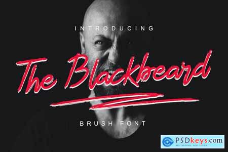 Blackbeard - Brush Font