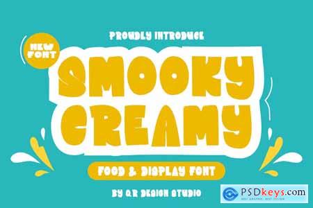 Smooky Creamy - Food & Display Font