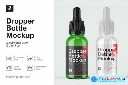 Dropper Bottle Mockup