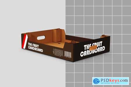 Cardboard Tray Mockup