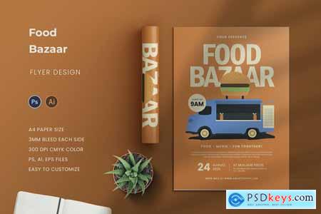 Food Bazaar Flyer