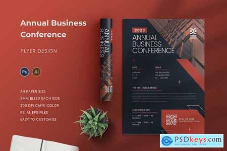 Annual Business Conference Flyer