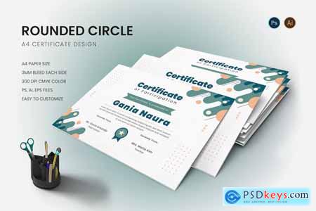 Rounded Circle Certificate