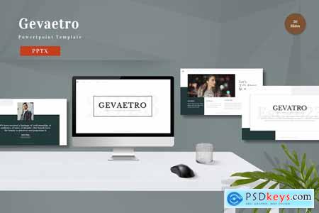 Gevaetro - Powerpoint Template