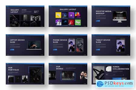 Hurda  Business PowerPoint Template