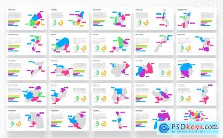 Africa Maps PowerPoint Templates