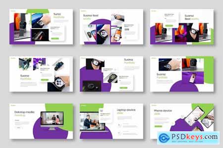 Suarez  Business PowerPoint Template