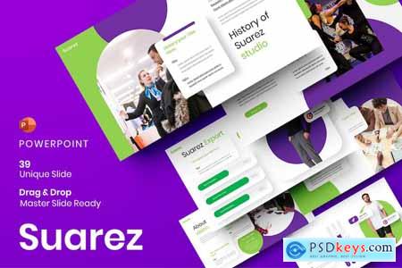 Suarez  Business PowerPoint Template