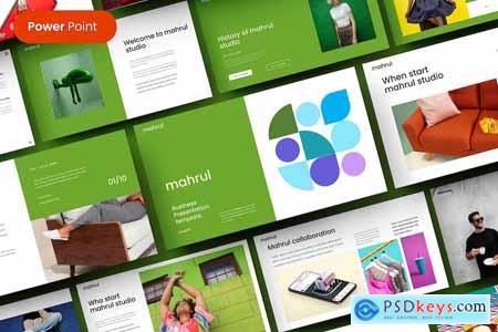 Mahrul  Business PowerPoint Template