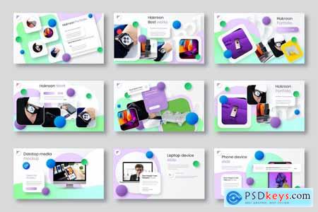 Hakreon  Business PowerPoint Template