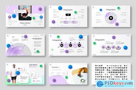 Hakreon  Business PowerPoint Template