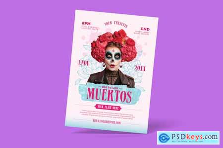 Dia de los Muertos Flyer