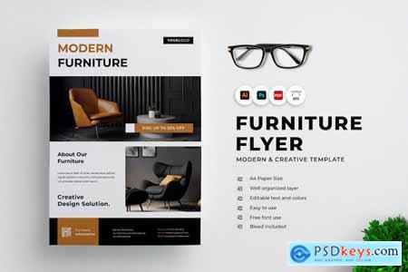 Furniture Flyer Template 8E8SFRX