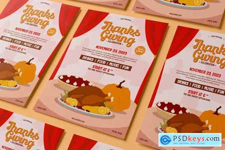 Thanksgiving Flyer 8RSHB8U