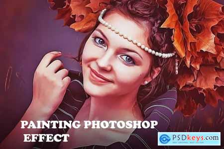 Painting photoshop effect