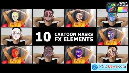 Cartoon Masks FCPX 48120342