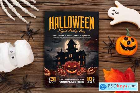 Halloween Flyer Template MVD966P