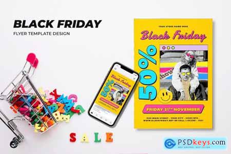 Black Friday Sale Flyer 9J8ELKM