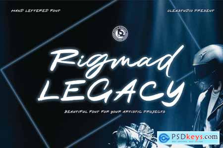 Rigmad Legacy - Handlettered Script