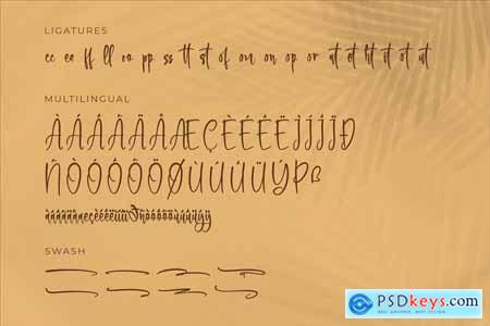 Basteranie Mondisha Modern Handwritten Script