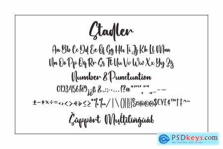 Stadler Script Font