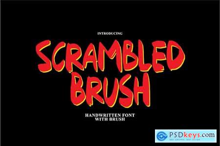 Scrambled - Handwritten Brush