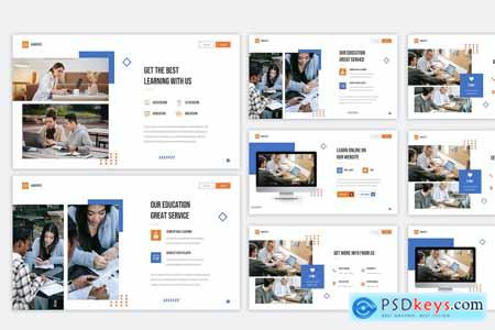 College Education Powerpoint Template