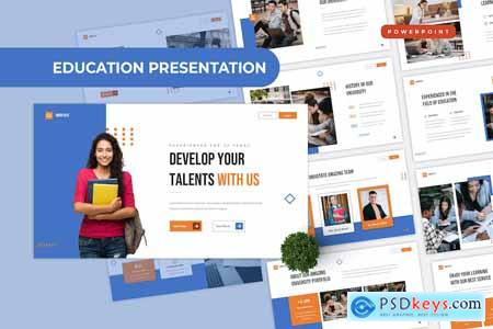 College Education Powerpoint Template