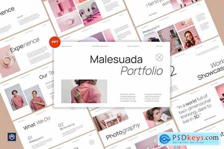 Malesuada - Portfolio Presentation PPT 002