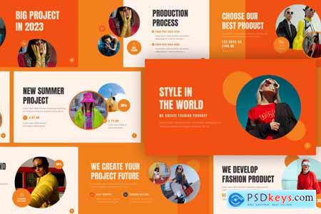 Fashion Product E-Commerce PowerPoint Template