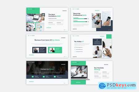 Creative Resume Powerpoint Template