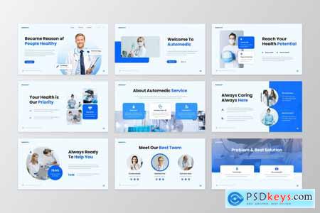 AutoMedic - Medical PowerPoint Template
