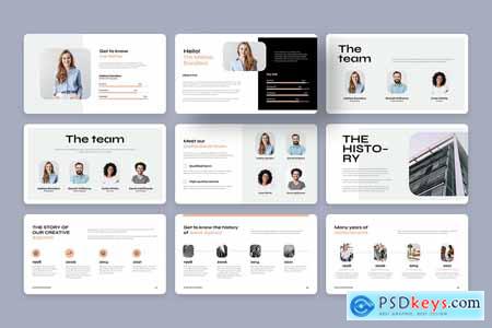 Arcus Creative Presentation Portfolio PowerPoint